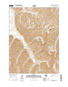 USGS Topographic Map – Survey Pass D-4 SE