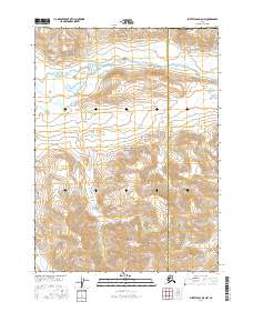 2016 Map of Survey Pass D-5 NW, 2016 Print