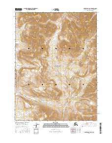 2016 Map of Survey Pass D-6 SE, 2016 Print