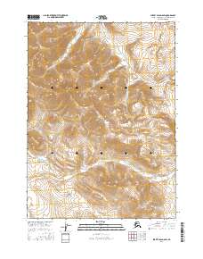 USGS Topographic Map – Survey Pass D-6 SW