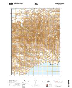 2019 Map of Sutwik Island C-6 NW, 2019 Print