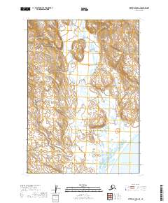 2019 Map of Sutwik Island D-4 NE, 2019 Print