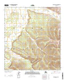 2013 Map of Tanacross C-2 SW, 2013 Print