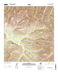 2013 Map of Tanacross C-3 NW, 2013 Print
