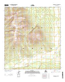 2013 Map of Tanacross C-3 SE, 2013 Print