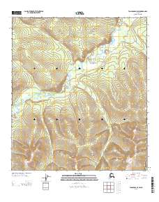 USGS Topographic Map – Tanacross D-3 SW