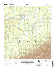 USGS Topographic Map – Tanacross D-4 SW
