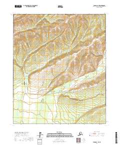 USGS Topographic Map – Tanana A-1 NE