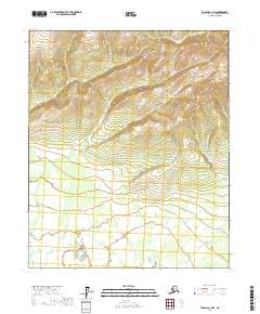 USGS Topographic Map – Tanana A-1 NW