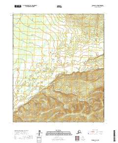 USGS Topographic Map – Tanana A-1 SE