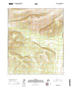 USGS Topographic Map – Tanana A-2 NE