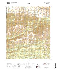 USGS Topographic Map – Tanana A-2 NW