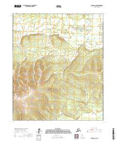 USGS Topographic Map – Tanana A-2 SE