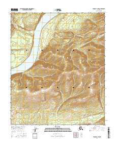 USGS Topographic Map – Tanana A-3 NW