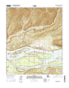 USGS Topographic Map – Tanana A-5 NE