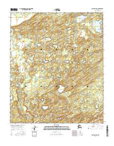 2016 Map of Tanana A-5 SE, 2016 Print