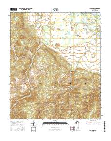 2016 Map of Tanana A-6 SE, 2016 Print