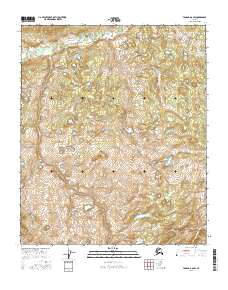 2016 Map of Tanana A-6 SW, 2016 Print