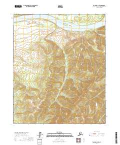 USGS Topographic Map – Tanana B-1 NW
