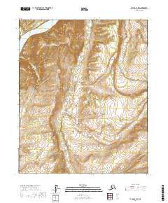 USGS Topographic Map – Tanana B-2 SW