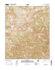 USGS Topographic Map – Tanana B-3 NW