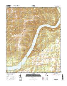 USGS Topographic Map – Tanana B-3 SE