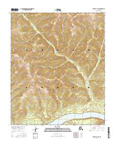 USGS Topographic Map – Tanana B-3 SW