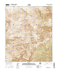 2016 Map of Tanana B-4 NE, 2016 Print