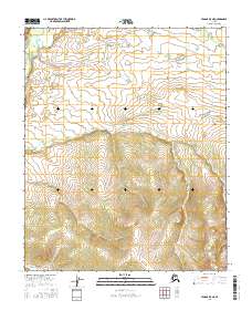 2016 Map of Tanana B-5 NE, 2016 Print