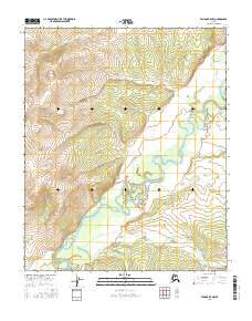 USGS Topographic Map – Tanana B-5 NW