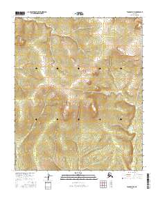 2016 Map of Tanana B-5 SE, 2016 Print