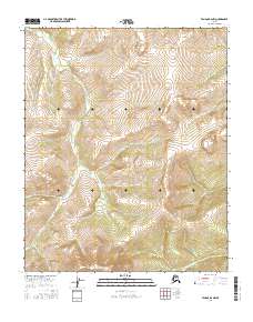 USGS Topographic Map – Tanana B-6 NW