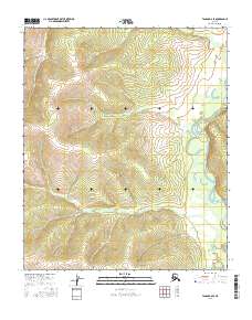 USGS Topographic Map – Tanana B-6 SE