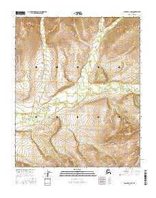 USGS Topographic Map – Tanana C-3 SW