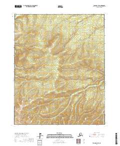 USGS Topographic Map – Tanana D-1 SW