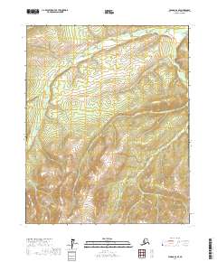 USGS Topographic Map – Tanana D-2 SE