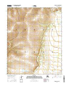 2016 Map of Tanana D-3 NW, 2016 Print