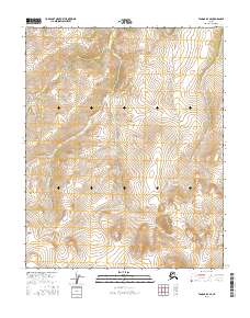 2016 Map of Tanana D-4 SE, 2016 Print