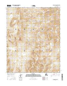 2016 Map of Tanana D-4 SW, 2016 Print