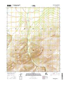 2016 Map of Tanana D-5 NE, 2016 Print