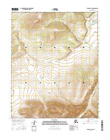 2016 Map of Tanana D-5 NW, 2016 Print