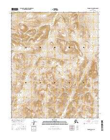 2016 Map of Tanana D-5 SE, 2016 Print
