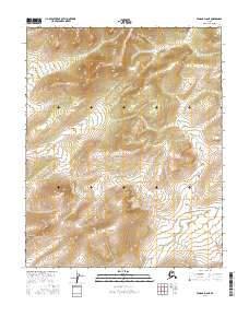2016 Map of Tanana D-6 NE, 2016 Print