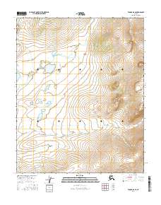 2016 Map of Tanana D-6 SE, 2016 Print