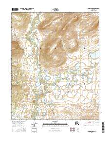 USGS Topographic Map – Tanana D-6 SW