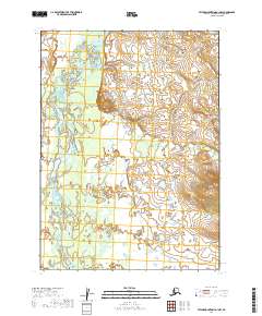 USGS Topographic Map – Taylor Mountains A-1 NW