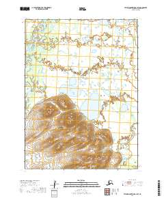 USGS Topographic Map – Taylor Mountains A-1 SW