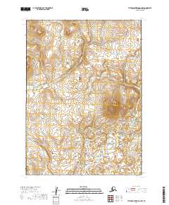 2019 Map of Taylor Mountains A-2 NW, 2019 Print