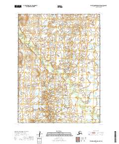 2019 Map of Taylor Mountains A-2 SW, 2019 Print