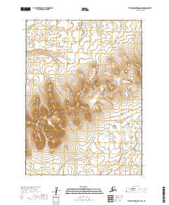 USGS Topographic Map – Taylor Mountains A-3 SW